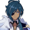 Genshin character icon - Kaeya