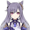 Genshin character icon - Keqing