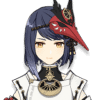 Genshin character icon - Kujou Sara