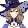 Genshin character icon - Lisa