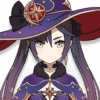 Genshin character icon - Mona