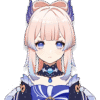 Genshin character icon - Sangonomiya Kokomi