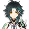 Genshin character icon - Xiao