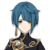Genshin character icon - Xingqiu