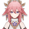Genshin character icon - Yae Miko