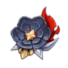 Genshin artifact Bloodstained Flower of Iron