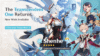 Genshin Impact banner - The Transcendent One Returns 2025-06-18